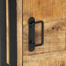 vidaXL Éjjeli szekrény 40x40x59 cm tömör durva fa mangó