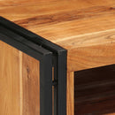 vidaXL tömör akácfa éjjeliszekrény 40x40x59 cm