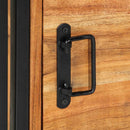 vidaXL tömör akácfa éjjeliszekrény 40x40x59 cm