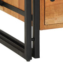 vidaXL tömör akácfa éjjeliszekrény 40x40x59 cm