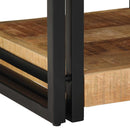 vidaXL tömör nyers mangófa éjjeliszekrény 40x40x50 cm