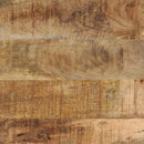 vidaXL 2 db tömör nyers mangófa éjjeliszekrények 40x40x50 cm