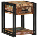 vidaXL Éjjeliszekrény fiókkal 2 pcs Sokszínű 40 x 40 x 50 cm