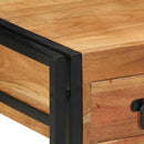 vidaXL Éjjeliszekrény fiókkal 2 pcs Barna 40 x 40 x 50 cm tömör akácfa