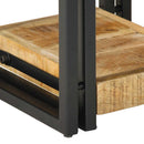 vidaXL Éjjeliszekrény 2 pcs Barna 30 x 30 x 40 cm tömör mangófa