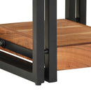 vidaXL Éjjeliszekrény fiókkal 2 pcs Barna 30 x 30 x 40 cm tömör akácfa