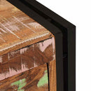 vidaXL Cipőszekrény Barna 90 x 38 x 45 cm tömör újrahasznosított fa