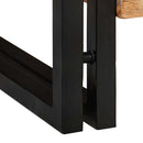 vidaXL Cipőszekrény Barna 90 x 38 x 45 cm tömör újrahasznosított fa