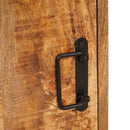 vidaXL Éjjeli asztal Barna 35 x 33 x 48 cm Tömör Mangófát