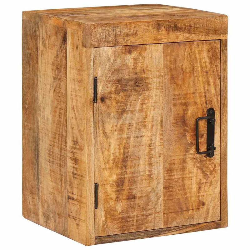 vidaXL Éjjeli asztal Barna 35 x 33 x 48 cm Tömör Mangófát