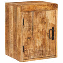 vidaXL Éjjeli asztal 2 pcs Barna 35 x 33 x 48 cm Tömör Mangófát