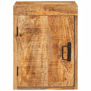 vidaXL Éjjeli asztal 2 pcs Barna 35 x 33 x 48 cm Tömör Mangófát