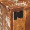 vidaXL Éjjeli asztal Barna 35 x 33 x 48 cm Újrahasznosított Masszív Fa