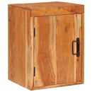 vidaXL Éjjeli asztal 2 pcs Barna 35 x 33 x 48 cm Tömör Fa Akácia