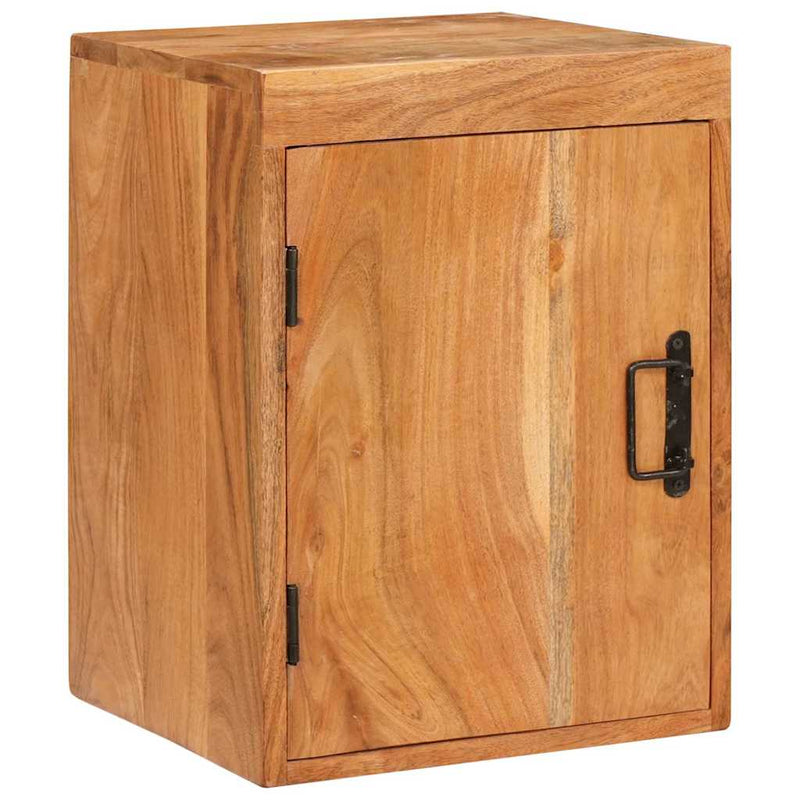 vidaXL Éjjeli asztal 2 pcs Barna 35 x 33 x 48 cm Tömör Fa Akácia