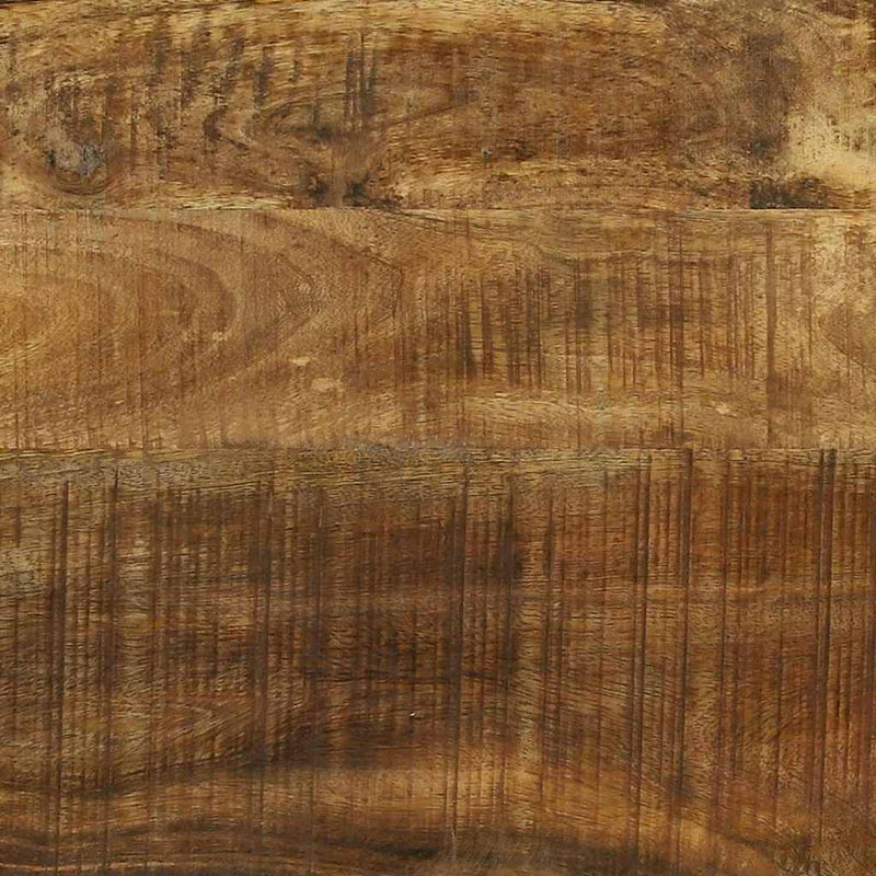 vidaXL Fürdőszobai tükör Barna 50 x 22 x 70 cm Masszív durva mangófa