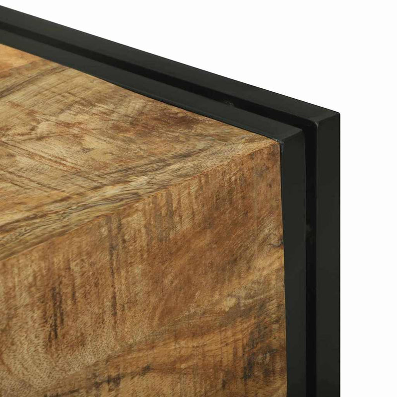vidaXL Hálószobai Öltöztető Asztal Barna 90 x 50 x 75 cm Tömör mangófa