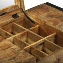 vidaXL Hálószobai Öltöztető Asztal Barna 90 x 50 x 75 cm Tömör mangófa