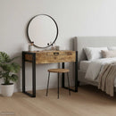 vidaXL Hálószobai Öltöztető Asztal Barna 90 x 50 x 75 cm Tömör mangófa