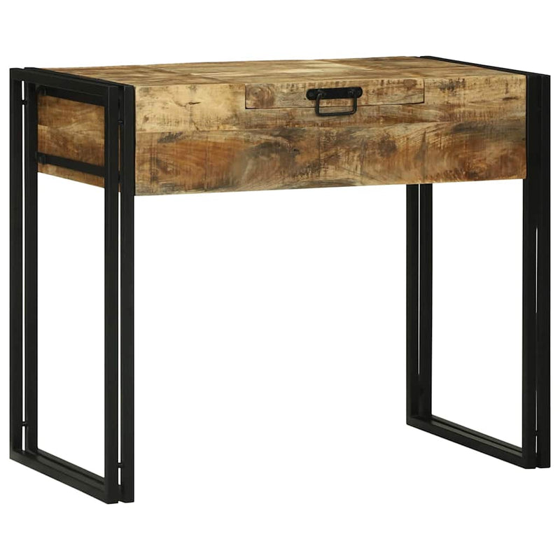 vidaXL Hálószobai Öltöztető Asztal Barna 90 x 50 x 75 cm Tömör mangófa