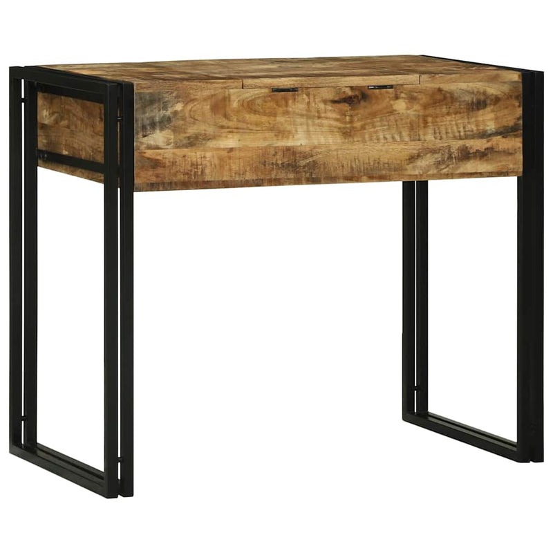 vidaXL Hálószobai Öltöztető Asztal Barna 90 x 50 x 75 cm Tömör mangófa