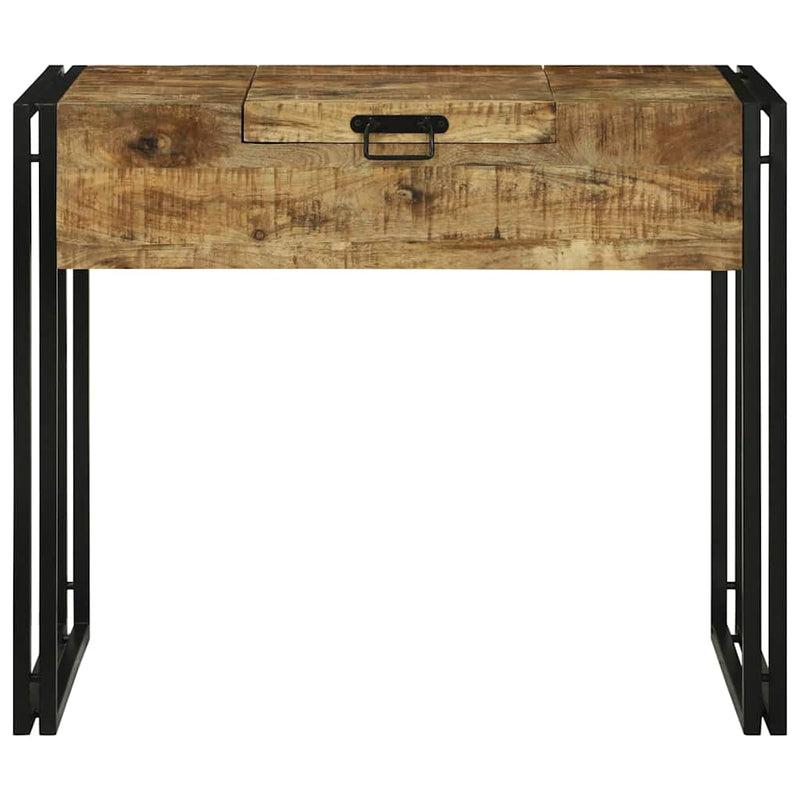 vidaXL Hálószobai Öltöztető Asztal Barna 90 x 50 x 75 cm Tömör mangófa