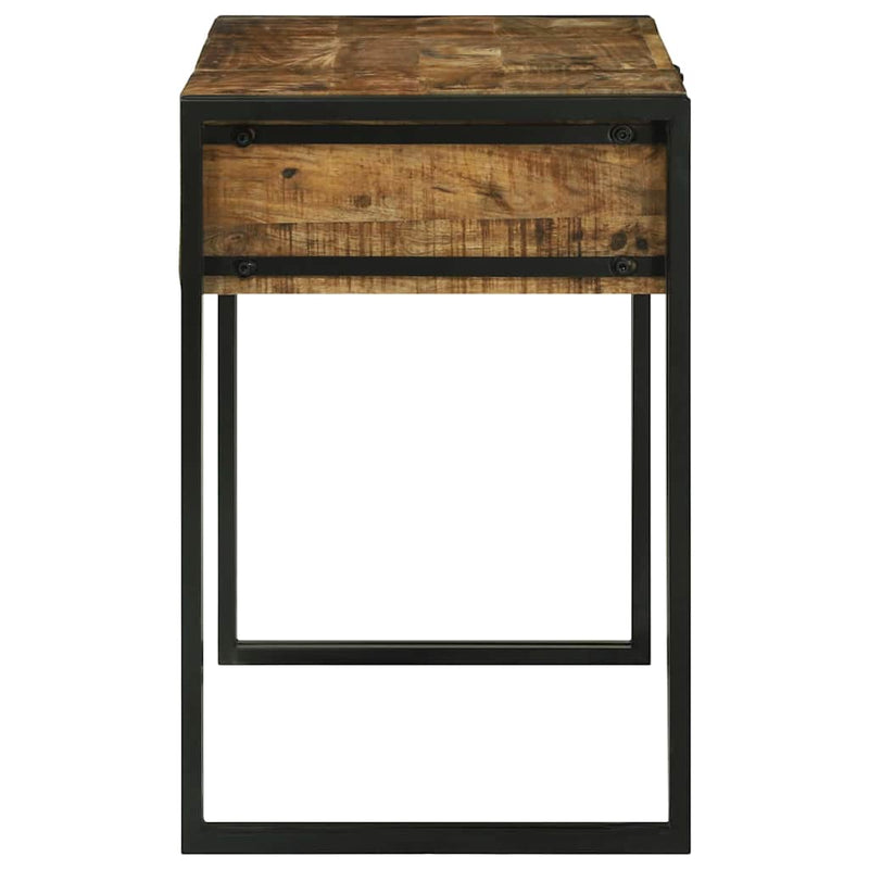 vidaXL Hálószobai Öltöztető Asztal Barna 90 x 50 x 75 cm Tömör mangófa