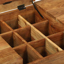 vidaXL Hálószobai Öltöztető Asztal Barna 90 x 50 x 75 cm Tömör akácfa