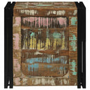 vidaXL Tárolódobozok 50 x 50 x 50 cm Tömör újrahasznosított fa