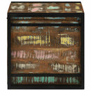 vidaXL Tárolódobozok 50 x 50 x 50 cm Tömör újrahasznosított fa