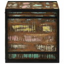 vidaXL Tároló Doboz 50 x 50 x 50 cm Szilárd Újrahasznosított Fa