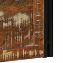 vidaXL Tároló Doboz tárolóval 80 x 50 x 50 cm Újrahasznosított fa