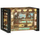 vidaXL Tároló Doboz tárolóval 60 x 40 x 41 cm Újrahasznosított fa