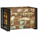 vidaXL Tároló Doboz tárolóval 60 x 40 x 41 cm Újrahasznosított fa