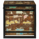 vidaXL Tároló Doboz tárolóval 60 x 40 x 41 cm Újrahasznosított fa