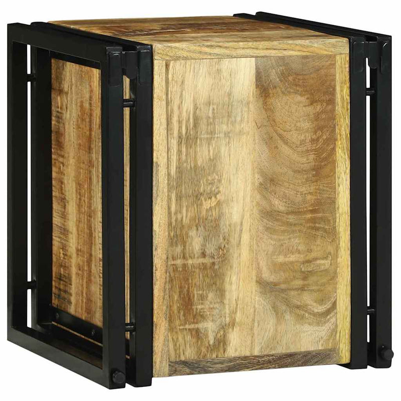 vidaXL Borágas Barna 34.5 x 35 x 39 cm Tömör mangófa