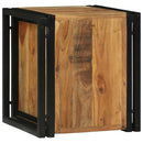 vidaXL Borágas Barna 34.5 x 35 x 39 cm Tömör akácfa