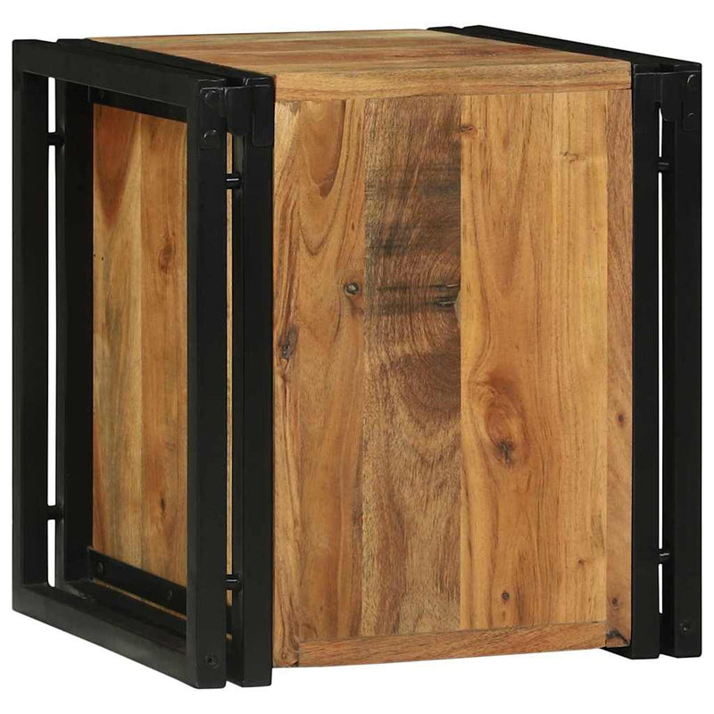 vidaXL Borágas Barna 34.5 x 35 x 39 cm Tömör akácfa