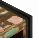 vidaXL Borágas Sokszínű 46 x 35 x 27.5 cm Tömör újrahasznosított fa