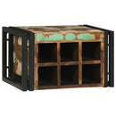 vidaXL Borágas Sokszínű 46 x 35 x 27.5 cm Tömör újrahasznosított fa