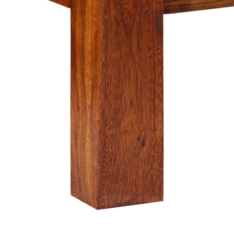 vidaXL tömör akácfa dohányzóasztal 90 x 50 x 40 cm