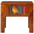 vidaXL éjjeliszekrény 40x40x36 cm tömör fa akácfa