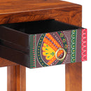 vidaXL éjjeliszekrény 40x40x36 cm tömör fa akácfa