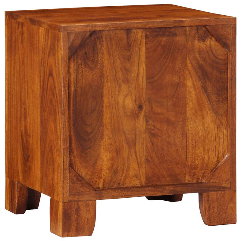 vidaXL éjjeliszekrény 2 db 40x35x45 cm tömör fa akácfa