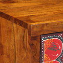 vidaXL éjjeliszekrény 35x35x45 cm tömör fa akácfa