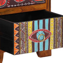 vidaXL éjjeliszekrény 35x35x45 cm tömör fa akácfa