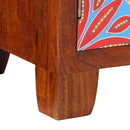 vidaXL éjjeliszekrény 40x30x45 cm tömör fa akácfa