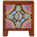 vidaXL éjjeliszekrény 2 db 40x30x45 cm tömör fa akácfa