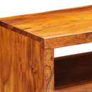 vidaXL tömör akácfa többszínű falra szerelhető TV-szekrény 90x30x30 cm