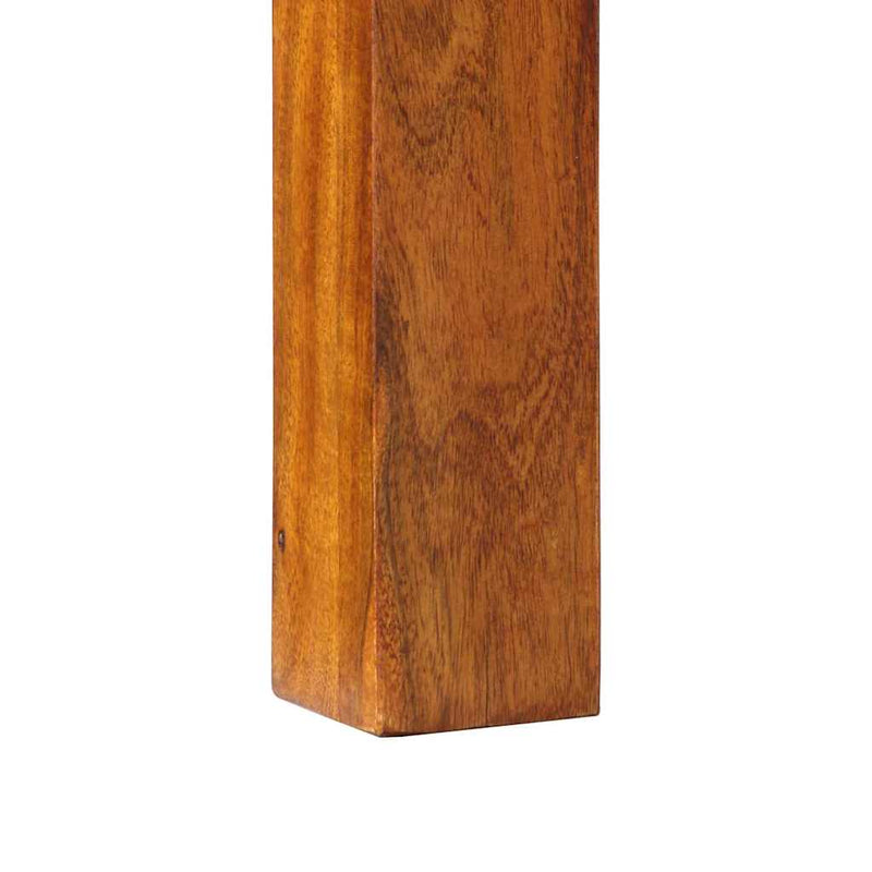 vidaXL Asztal fiókkal tárolóval Barna 100 x 50 x 75 cm Tömör akácfa